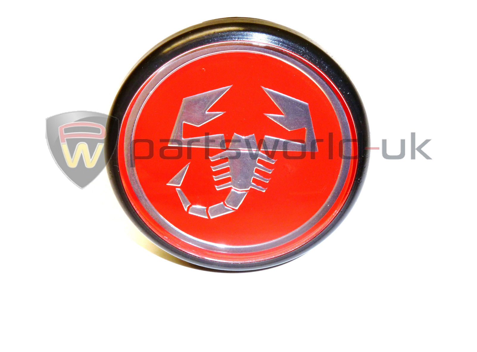 Set Of Four Official Genuine Fiat Uno Turbo Abarth Alloy Wheel Centre Caps