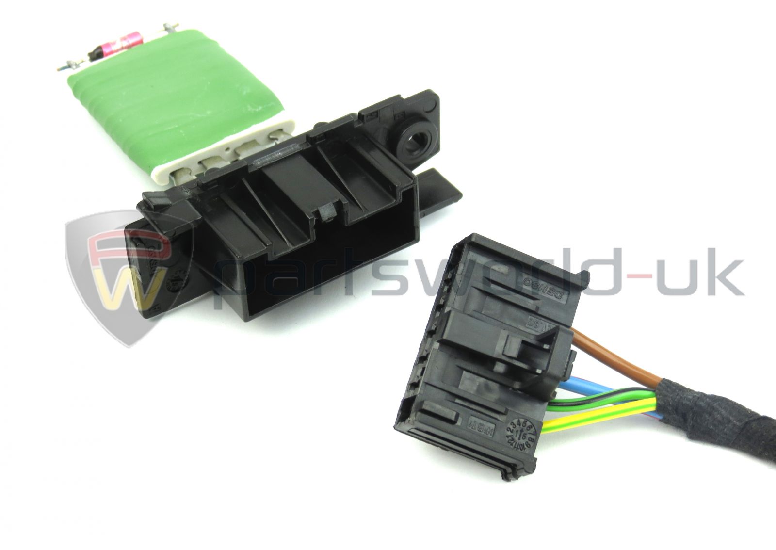 Fiat Grande Punto Heater Motor Resistor & Complete Loom 100 GENUINE